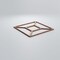 Ekena Millwork Small Marion Decorative Fretwork Wood Wall Panels, Red Oak, 11 3/8"W x 11 3/8"H x 3/8"T WALW12X12X0375MARRO - alternate 6